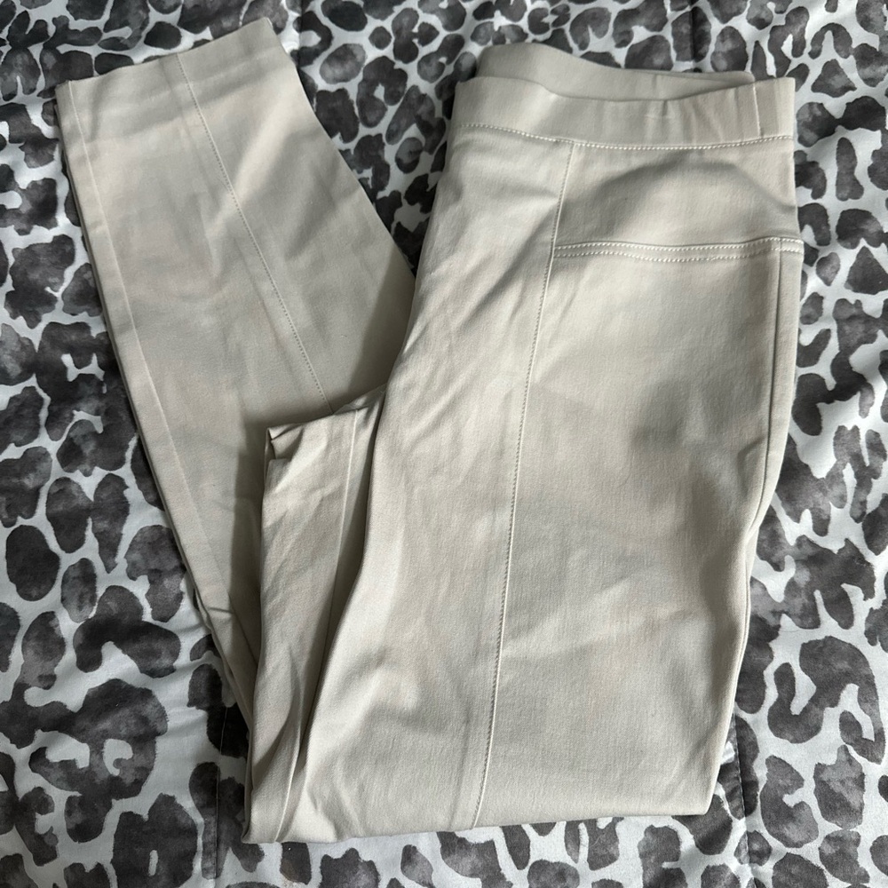 NWOT Conrad C Collection pull on ivory pants sz 8